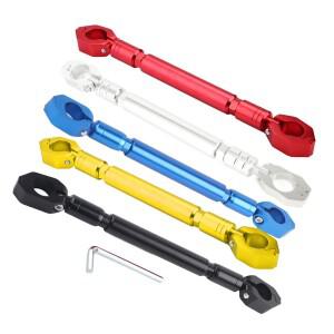 범용 밸런스 바 22mm 알루미늄 크로스바 강화 핸들 확장 바이크 오토바이 레버 액세서리 1PC