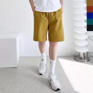 남성 남자반바지 커플룩 캐쥬얼 바캉스 반바지코디 (WFJ4YOQ)