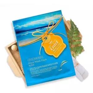 아쿠아 마스크팩 얼굴팩 시트팩 10매입 피부 관리 보습 화장품
