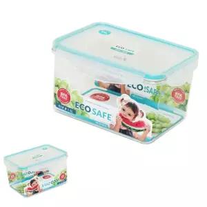 뮤 1P 대용량 플라스틱 직사각 반찬통 밀폐용기 1.5L 대형김치통