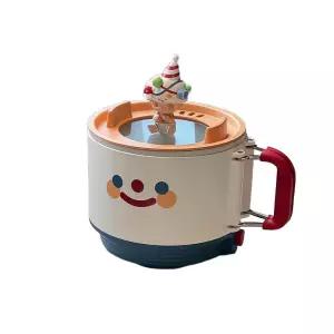 미니 멀티 전기냄비 1인용 라면 찜 겸용 소형 전기포트