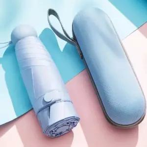 초소형 양산 미니 5단 가벼운 양산 스타이블루 (WFJPVBQ)