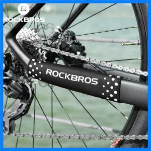 ROCKBROS 자전거 체인 보호 사이클링 초경량 체인 가드 커버 빠른 건조 체인 보호대 스테이 리어 포크 자전