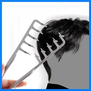 1/2Pcs 볼류마이징 와이드 치아 헤어 스타일링 빗 컬링 도구 남성용 푹신한 질감 모든 헤어 유형에 이상적