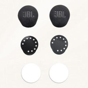 [호환품]바이크 오토바이 스피커용 범용 스폰지 커버 1세트 패드 및 카르도 렉신 헬멧 이어폰 부품용 스티
