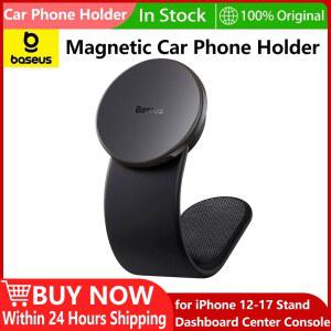 자기 자동차 전화 홀더 충전기 스탠드 마운트 센터 구부릴 콘솔 17 12 15W 대시 무선 수있는 보드