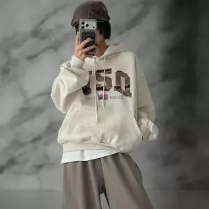 [하프클럽/옷자락]여성 카모캔버스 퍼프소매 후드티