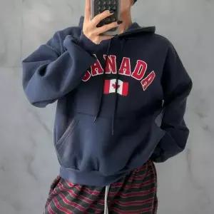 [하프클럽/다잇템]여성 나염 국기 FW 보온 후디티 박시핏 티셔츠