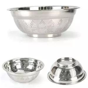 스텐 27종 물빠짐 소쿠리 김장 다라이 양푼 49cm 24호