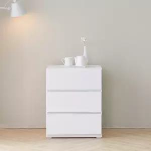 도도스 LPM코팅 광폭600 3단 서랍장(DO_012)