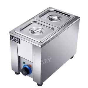 사각 2칸 짜장 국통 건식 중탕기 3칸 탕온기 업소용 수프 워머 스프 전기