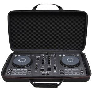 Pioneer DJ DDJ-FLX4 2데크 레코드박스와 호환되는 LTGEM 컨트롤러 케이스, 인사이드 치수: 