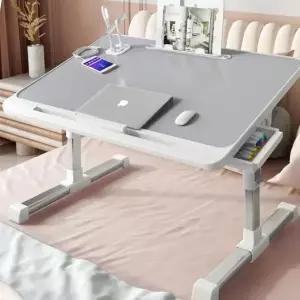 침대 테이블 좌식 노트북 수납 거치 폴딩 원룸 고급형 (WFJ6DTO)