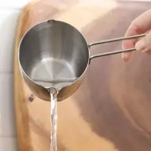 눈금컵 비커 눈금 국산 스텐 손잡이 계량컵 200ml (WFK6KKY)