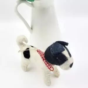 선물용키홀더 귀여운 애니멀 인테리어 장식품 커플키링 바둑이 (WFJ6ZDO)