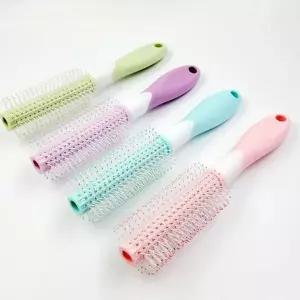 미용실뿌리빗 드라이 앞머리 원형헤드 장기간사용 목욕탕빗 말아주는 (WFJ6ZCL)