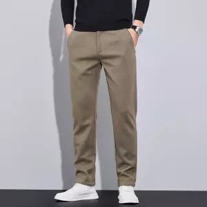 보니따스 남성 배기핏 바지 팬츠 추동 기모 캐주얼 루즈핏 뒷밴딩 긴 ADOR4