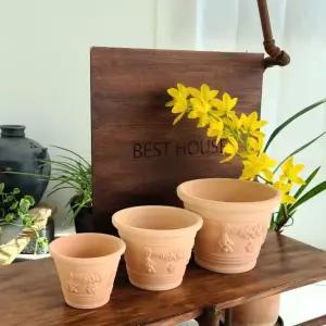 TC 베트남 토분 그레이프(포도) 25x18cm+R19받침 (WFJ6ZW7)