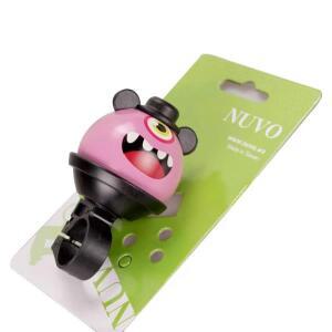 미니 어린이 자전거 벨-360 ° 회전 가능 만화 몬스터 사이클링 벨 여아용 큰 소리 선명한 22.2 핸들바 적