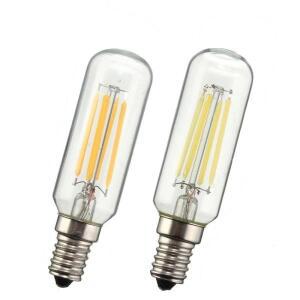 E14 LED 쿠커 T25 후드 추출기 팬 전구 12W 8W 4W 쿨톤/웜톤 화이트 빛 220V 미니 나사 교체 20w 40w 60w