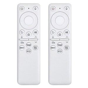 [미국배송] 2팩 BP5900149A TM2261S 삼성호환 더 프리스타일 SPLFF3CLA SPLSP38LA SPFF3CLA SPLSP3BLAXZA 휴대용 프로젝터와 호환되는 새로운 교체용 음성 스마트 리모컨