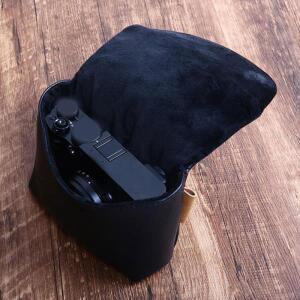 Fujifilm Instax Mini EVO X100VI X30 용 레트로 PU 가죽 카메라 가방 방수 케이스 커버