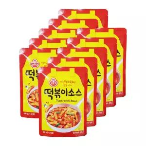 오뚜기 진한 멸치육수로 맛을낸 떡볶이 소스 180g 10