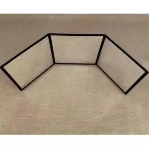 가벼운 3면 접이식 마술 연습용 거울 24x54cm 매직