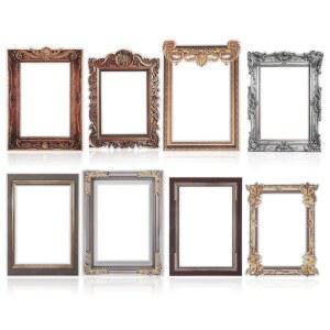 프레티줌 8pcs 스크랩북 사진 액자 스티커, 정크 저널, DIY 공예품, 용품을 위한 다양한 스타일 장식 종이 스티커