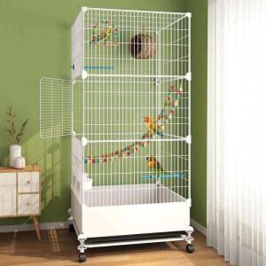 이동장 앵무새 버전 새장 케이지 조류 철제 크기가 대형
