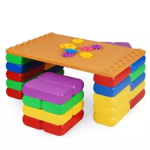 균형잡기 집만들기 플라스틱 벽돌블록29P 창의력 상상력