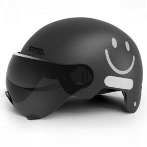 하이바 반모 대두핏 스쿠터 헬멧 XXXL 빅사이즈 바이크 고글 오토바이 경량 블랙