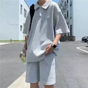 프라픽  데일리 시원한 카라 반팔 반바지 세트 IS-SS52