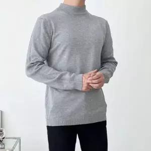 [하프클럽/]남자 니트 터틀넥 목폴라 남성 라운드 니트티 스웨터 가을옷 여