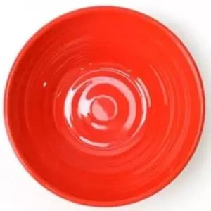 빨강색 멜라민 덮밥그릇 2호 면기 라면 그릇 수저 (WFJ7N7M)