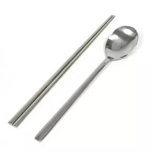 스텐 식당 수저세트 업소용 수저 가정용 식기 (WFJ7LVN)