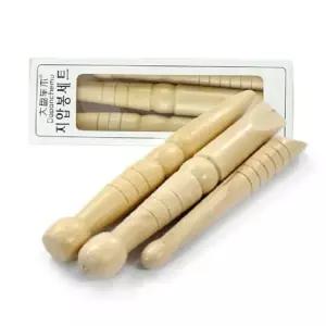 나무 지압봉 3P세트(대/중/소) YS-43 지압 안마기 지압봉 손지압봉 손발지압봉