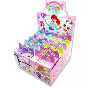 유치원 여아선물 대용량 위시캣 롤스티커10P 호기심 사은품