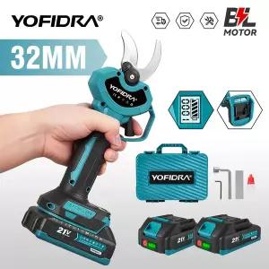 충전식 전동 함석가위 요피드라 2단 32mm 브러시리스 전지가위 무선 가위 나무 가지 정원 도구 마키타 배터