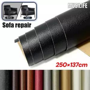 인조가죽시트지 가죽 수선패치  PU 접착식 소파 수리 DIY 의자 소프트 패치 자동차 스티커 시트 내부 개조
