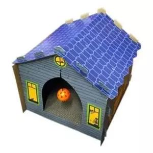 할로윈 캣 하우스 고양이 스크레쳐 골판지 집 종이