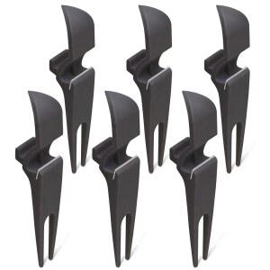 GoSports 골프 디보트툴과 얼티밋 비어 샷건 오프너, 6개 다목적 디보트툴