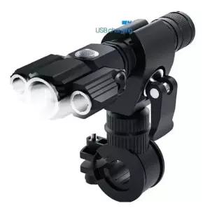 360도회전 자전거 라이트 거치대 후레쉬거치 브라켓 자전거용품 거치대 라이트거치 후레쉬거치 브라켓