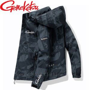 낚시우비 남성용 후드 재킷 야외 빠른 건조 낚시 스포츠 위장 등산 및 가을 신상