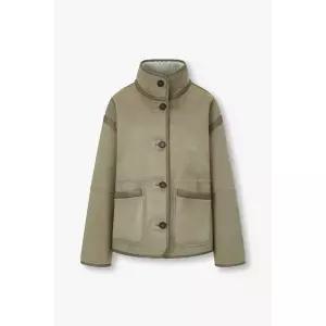 STUDIO TOMBOY 리버시블 하이넥 무스탕 (9174461982)