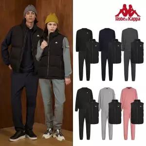 카파 B 우븐 셋업+패딩베스트 3종 세트 남녀 6컬러 택1