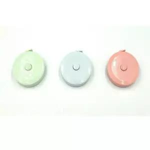 허리둘레 피팅 측정 자동 휴대용 양면 줄자 1.5M 미니줄자 옷줄자 허리줄자