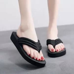 샌들 여성슬리퍼 여자샌들 통굽쪼리 조리 샌달 HL03 (WFJSOJM)