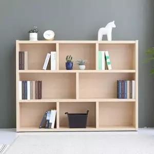 벽책장 수납책장 거실책꽂이 330 가로형 1600 7colors