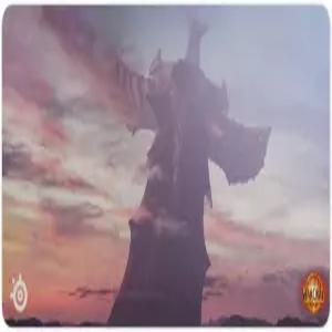 스틸시리즈 QcK 게이밍 마우스패드 - 월드 오브 워크래프트 에디션 게임 내 템 포함 XXL 두꺼운 천 책상을